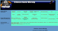 Desktop Screenshot of choiceautowiring.com