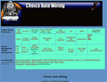 Tablet Screenshot of choiceautowiring.com